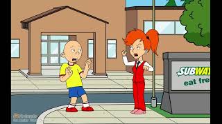 Full Caillou Changes the School Name into Subway/Grounded Update