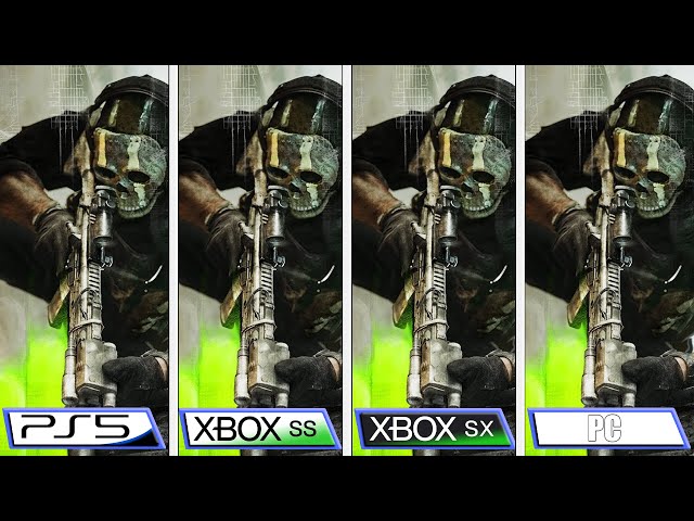 COD: Modern Warfare 2 Xbox Series S vs. Series X vs. PS5