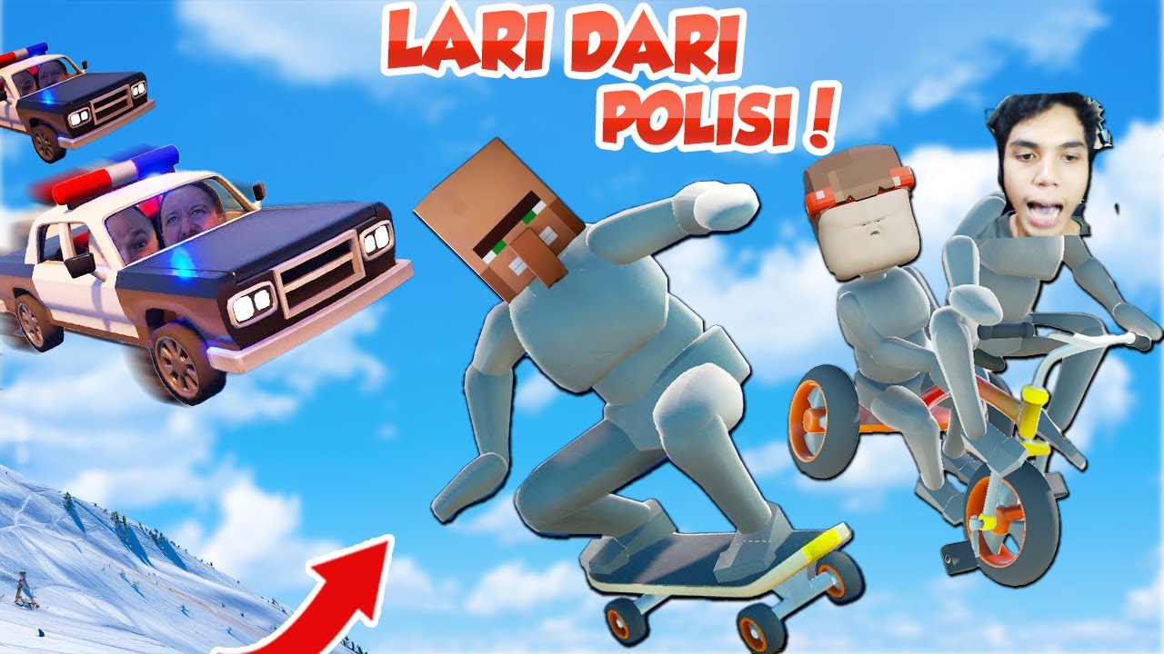KITA KABUR DARI KEJARAN POLISI NAIK KENDARAAN TERKOCAK SEDUNIA !!! - TURBO DISMOUNT 2
