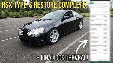 Revealing The Cost To Restore My 300k Mile DC5 RSX Type-S