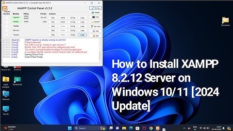 "Master XAMPP 8.2.12: Your Ultimate Guide to Seamlessly Installing on Windows 10/11!"