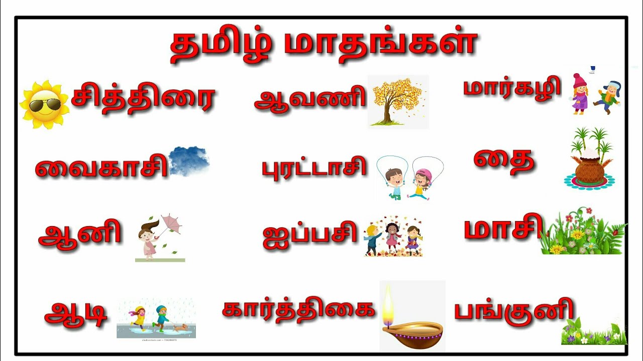 Which Tamil Month Has 32 Days