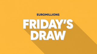 The National Lottery Euromillions Draw Results From Friday 7 November 2025
