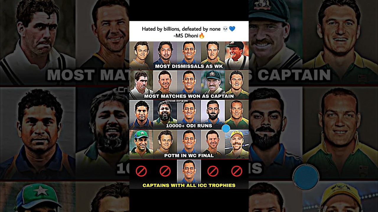 Hated by billions, defeated by none - MS Dhoni🔥💀