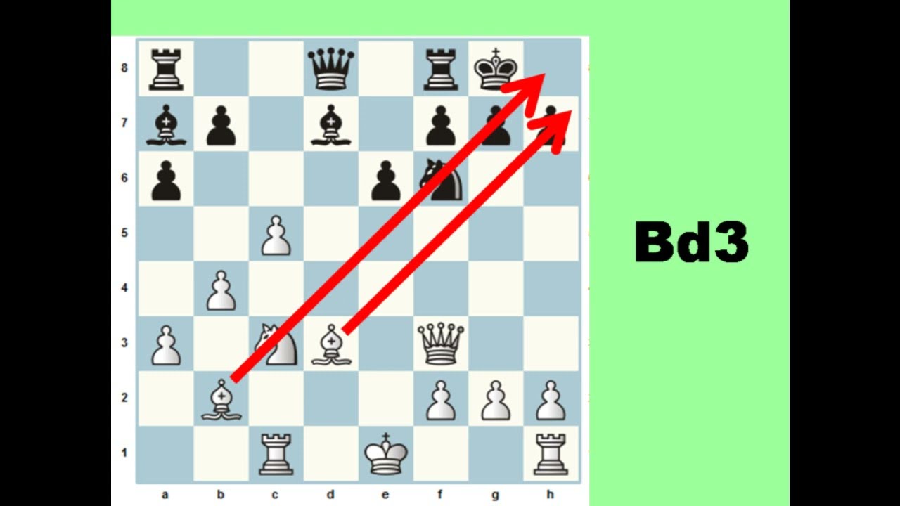 Double Bishop Sacrifice Lasker-Tarrasch Chess Patterns Miles vs Brown 1982 