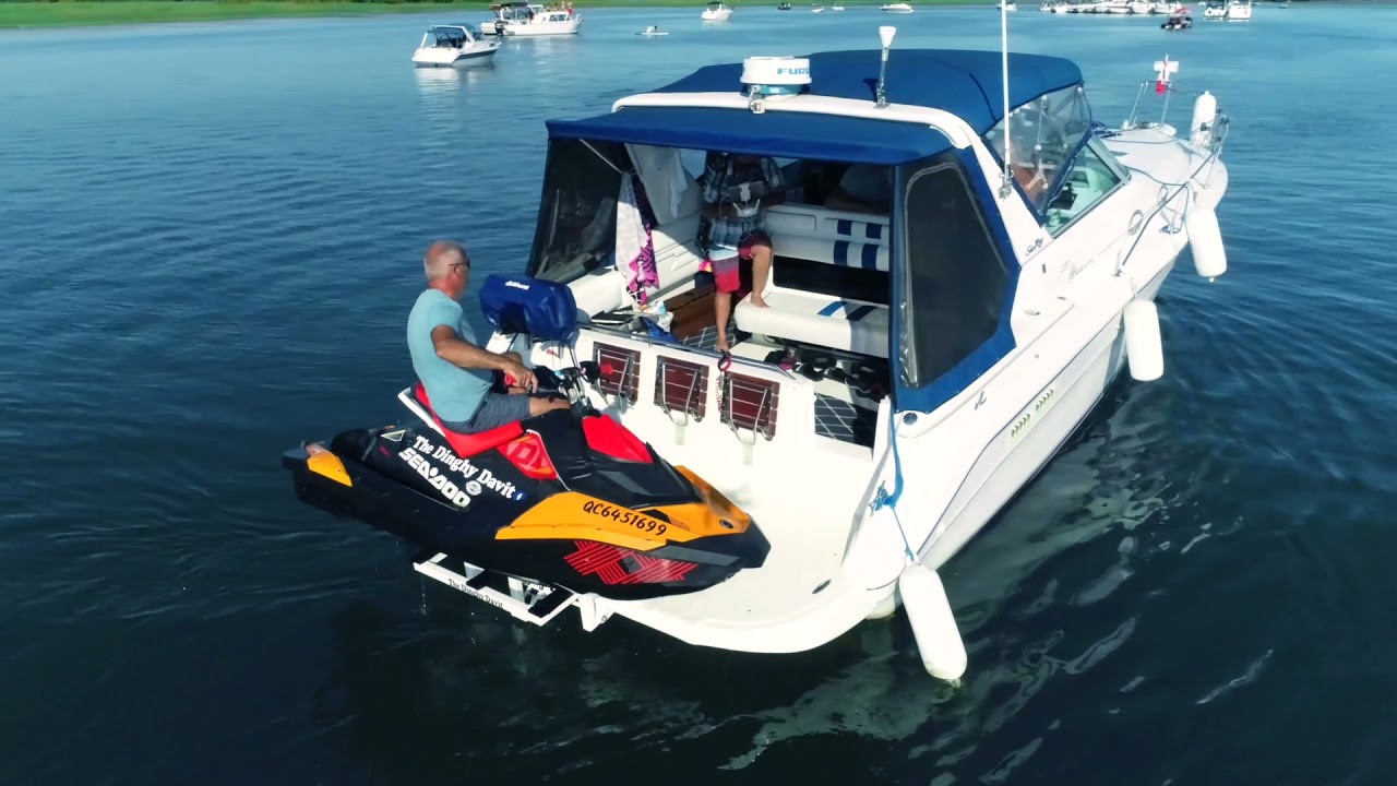 THE Dinghy Davit  - Jetski & Dinghy Demonstration