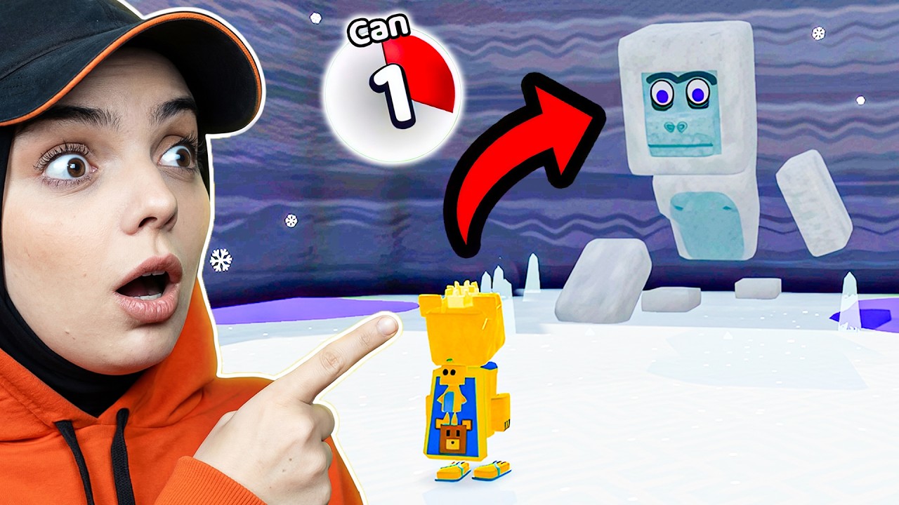 SÜPER AYI YETİ KARŞISINDA TEK CANLA! İMKANSIZ GÖREV! 😱❄️