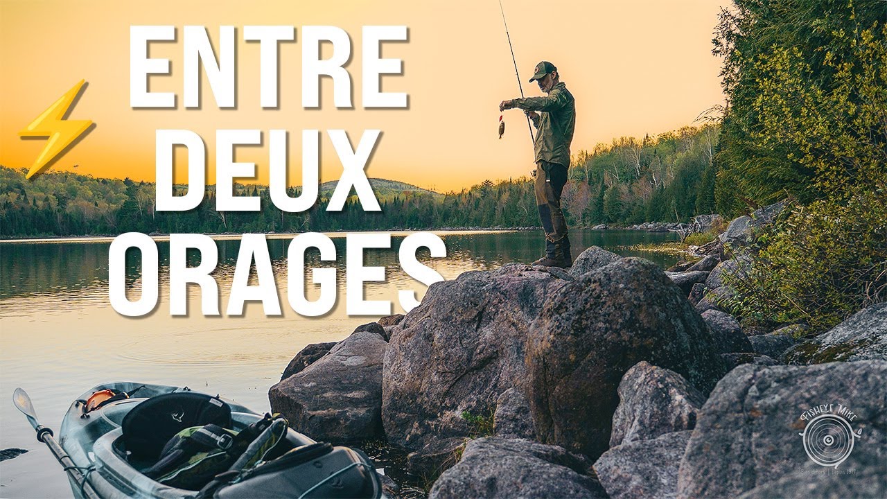 Entre Deux Orages 🌩️ | Bivouac en Tente Hamac & Pêche en Kayak sur un nouveau Lac