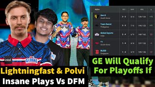 GE Playoffs Chances? | Lightningfast & Polvi Crazy Plays | GE Vs DFM VCT Pacific
