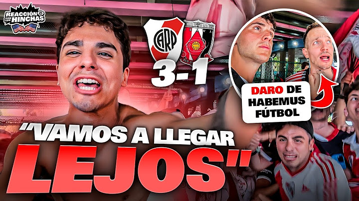 REACCIÓN CON LOS HINCHAS / RIVER 3-1 URAWA RED DIAMONDS / MUNDIAL DE CLUBES