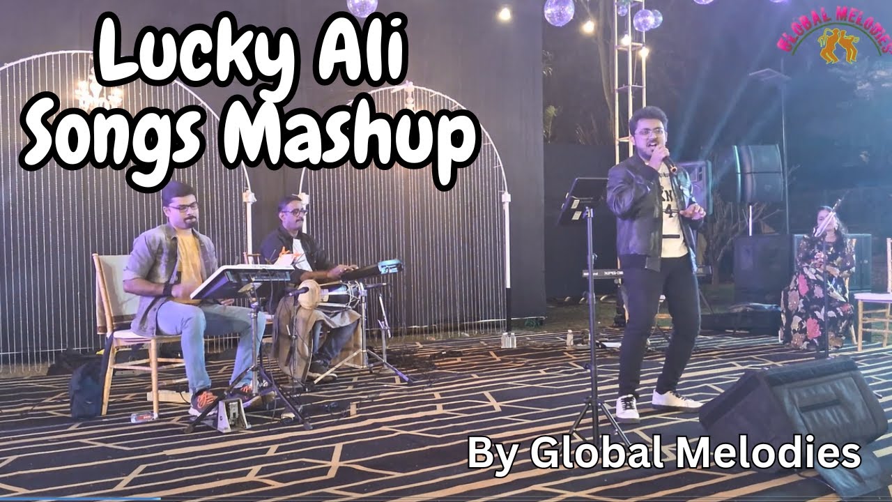 Lucky Ali songs Mashup | Live performance | Gori teri aankhen | Dooba Dooba Rehta | Global Melodies