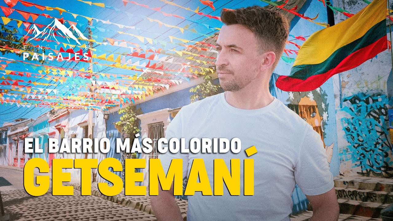¡El barrio más peligroso de Cartagena ahora es un paraíso! | Getsemaní, Colombia