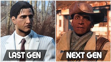FALLOUT 4 (PS5): Next Gen Update Gameplay Comparison