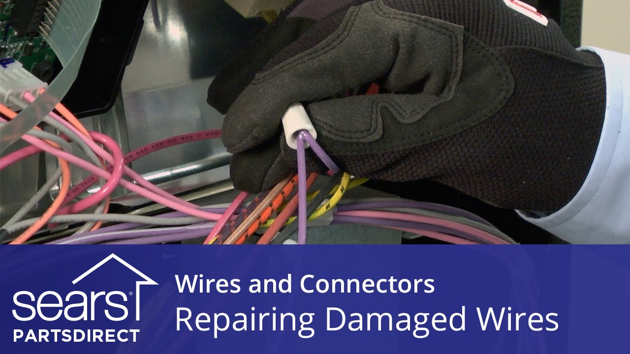 How to Repair Broken or Damaged Wires - YouTube