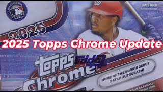 2025 Topps Chrome Update Baseball Break &amp; Adam's Card Closet Mail Day