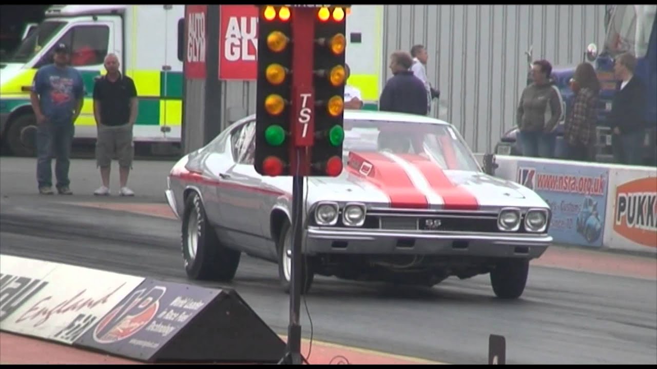 68 Chevrolet Chevelle VS Camaro **S4S Global Drag Racing