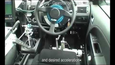 Magus Driverless Test System DTS Gear Change, Clutch Robot