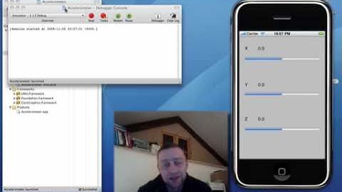 Accelerometer - Learning iPhone Programming