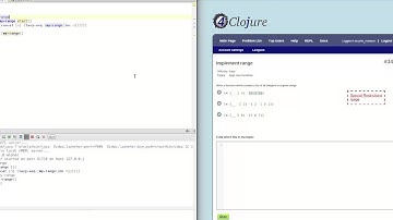 4Clojure Solution to Problem 34