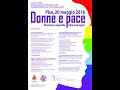 Donne e Pace - 20 maggio 2016 - Pisa (Stazione Leopolda)