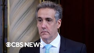 Michael Cohen faces sharp cross-examination in Trump "hush money" trial