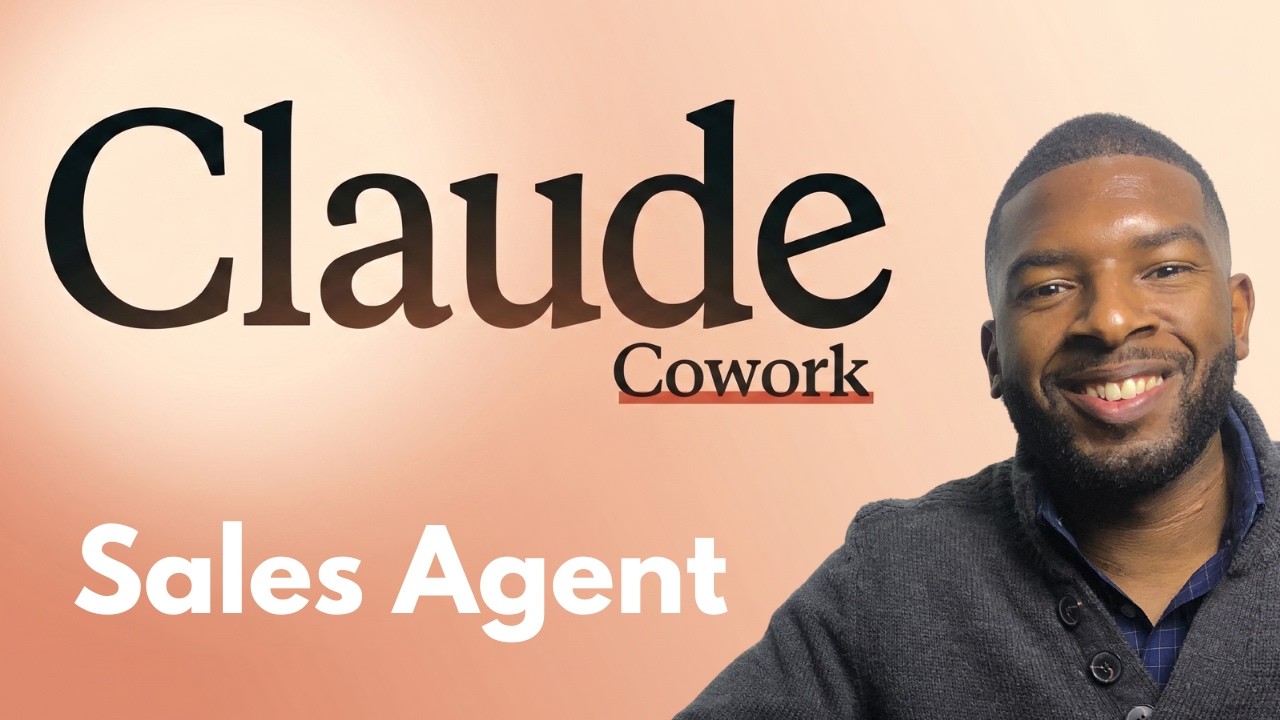 How to Build a Sales AI Agent with Claude Cowork (steal this) - YouTube