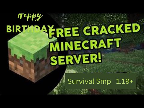 Minecraft Cracked Survival Smp || All Versions || First 3 members Giveaway