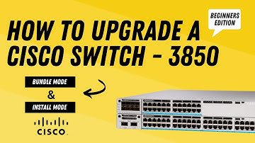 How to upgrade Cisco 3850 Switch | Install Mode | Bundle Mode - Step by step guide - Beginners