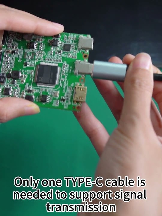 Type-C to eDP driver board#screen #typec #driverboard #lcd #edp