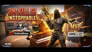 Call of Duty Mobile PP19 Bizon Gameplay: 24 Kills Frontline Match!