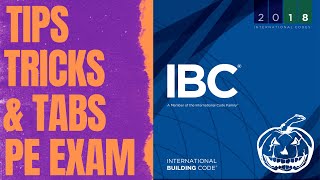 International Building Code (IBC) Tips, Tricks, and Tabs for the PE Exam