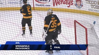 P-Bruins Win Shutout in Teddy Bear Toss Game