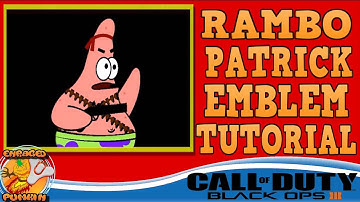 Black Ops 3 - Rambo Patrick Emblem Tutorial