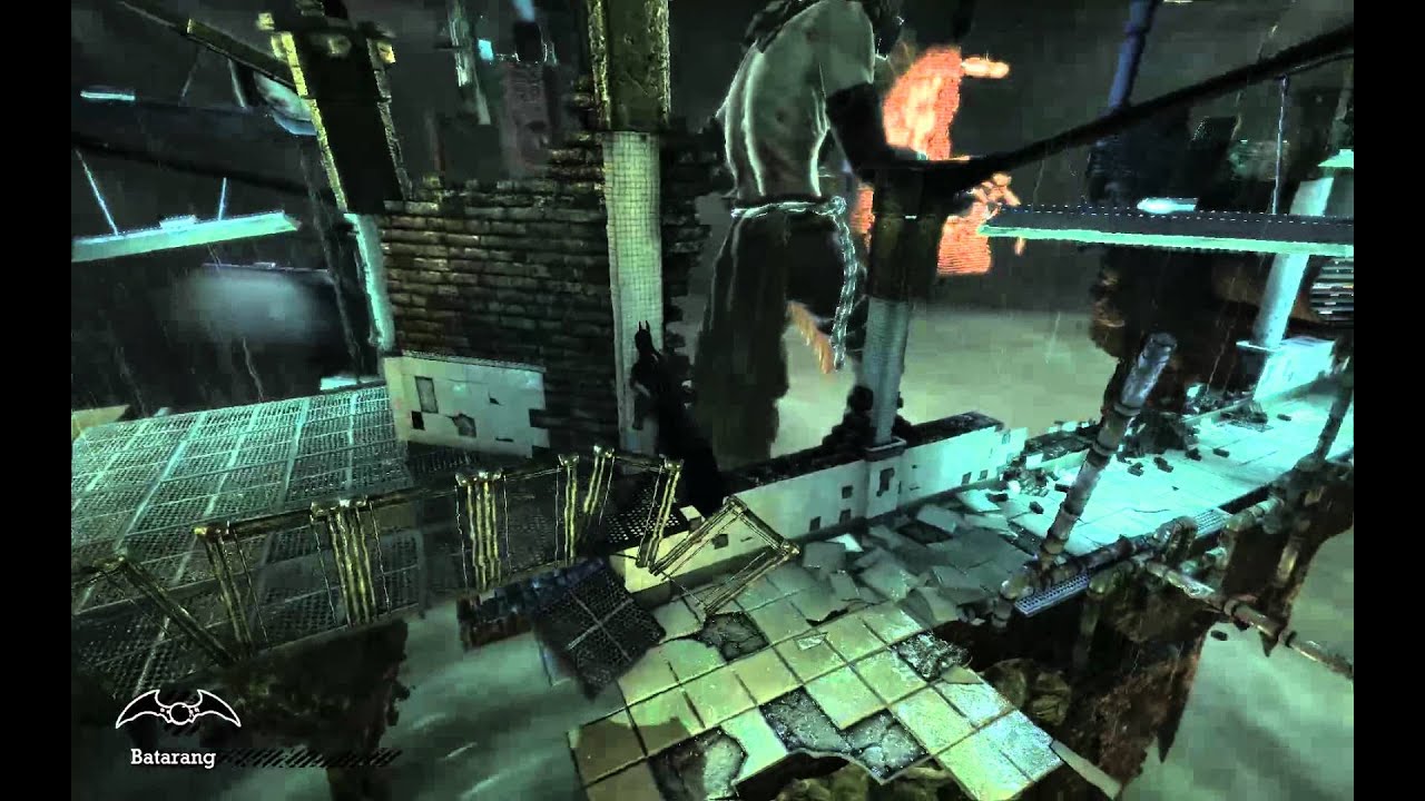 Batman Arkham Asylum - Morgue Scene, Seeing Martha and Thomas Wayne,  Scarecrow - YouTube