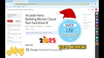 Arcade Hero: Building Blocks Cloud Run functions III  #qwiklabs | #GSP1222 | [With Explanation🗣️]