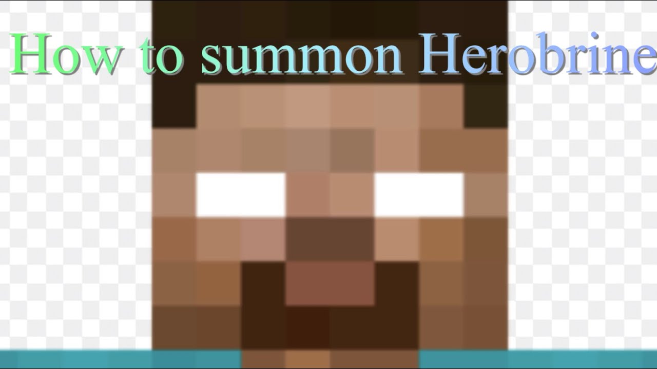 How To Summon HEROBRINE In Minecraft Bedrock Edition YouTube summon-a-giant-zombie-in-minecraft-java-youtube