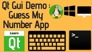 Qt C++ Gui Tutorial : Demo-Guess Numbers Gui | Course Preview