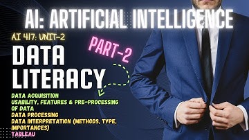 Data Literacy Class 9 Unit 2 AI 417 | Part-2 | CBSE 2025 | Artificial Intelligence #asmrvideo
