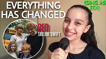 Everything Has Changed (Taylor's Part Only - Karaoke) - Taylor Swift & Ed Sheeran