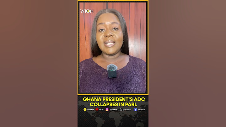 Ghana President Akufo-Addo’s ADC Collapses In Parliament | WION Shorts