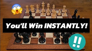 Win INSTANTLY With This EASY Chess Trap!