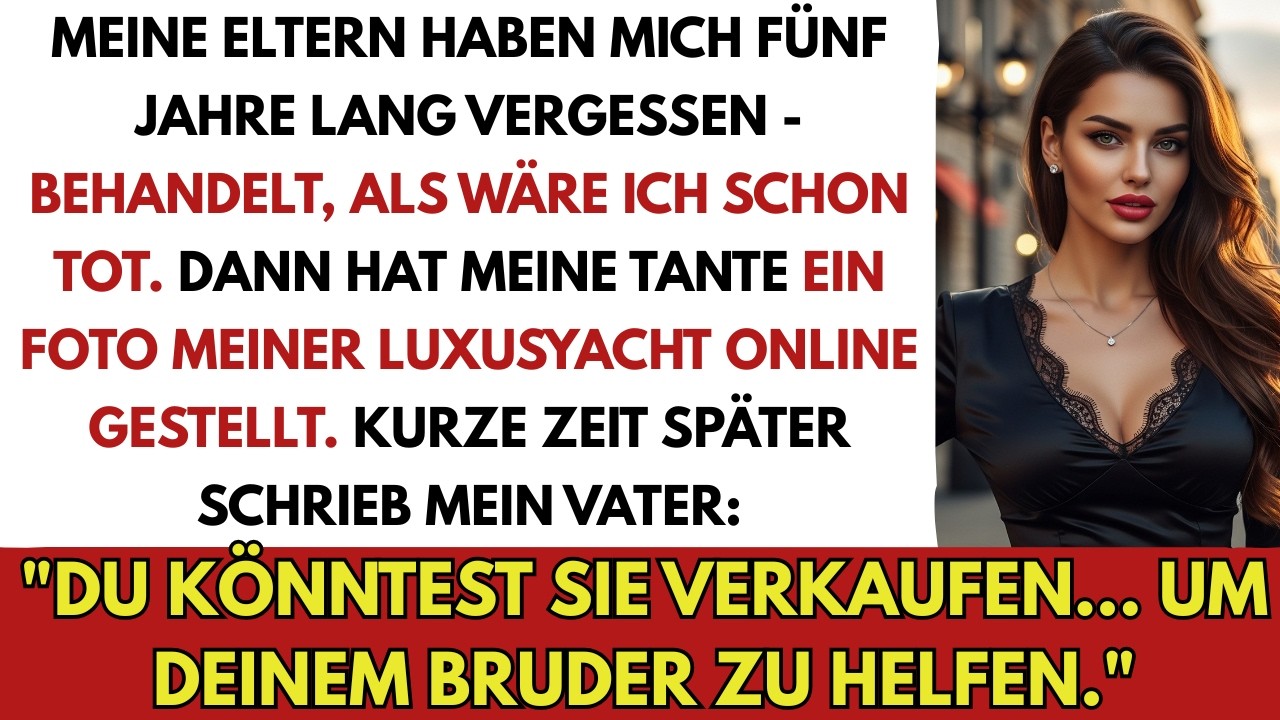 Meine Familie hat mich fünf Jahre lang ignoriert, als wäre ich gestorben, und dann tauchten sie plötzlich an meinem Yacht-Liegeplatz auf. Mein Vater rief: „Karla, da ist sie ja!“ – als wären wir...