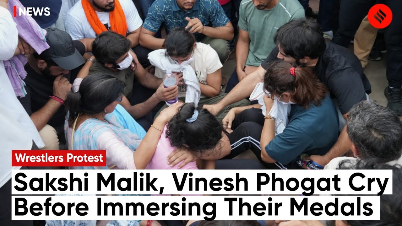 Wrestlers Reach Haridwar, Sakshi Malik, Vinesh Phogat Cry Ahead Of Immersing Medals In River