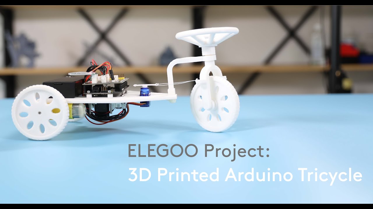 Build A Robot Tricycle with Your 3D Printer! - YouTube