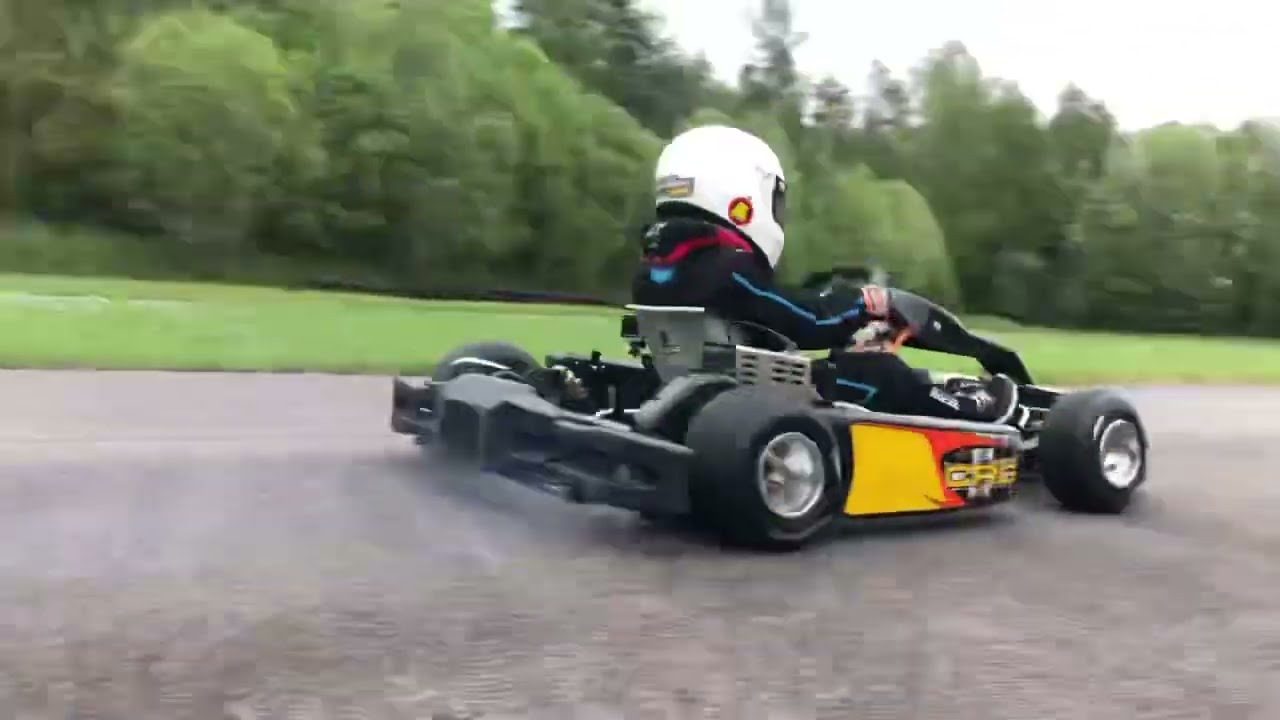 FIRST TRACK PRACTICE - Några varv på banan i Åmål - CRG kart Cadetti / Cadet