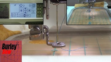 Home Embroidery Machine Text Series  Ep. 3- Advanced Vertical Text Alignment and Re-hooping