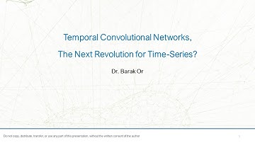 Temporal Convolutional Networks, The Next Revolution for Time-Series?