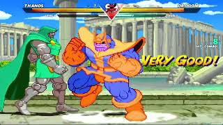 Thanos Vs Dr Doom Marvel Vs Capcom Mugen