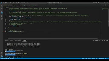 Числа Фибоначчи JS рекурсивное и итеративное решение