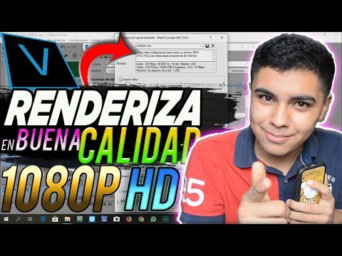 Video: Cómo renderizar videos HD con Sony Vegas: 14 pasos